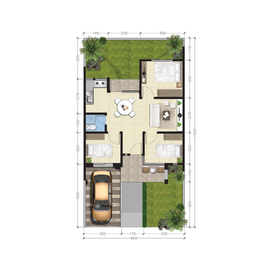 Layout Rumah